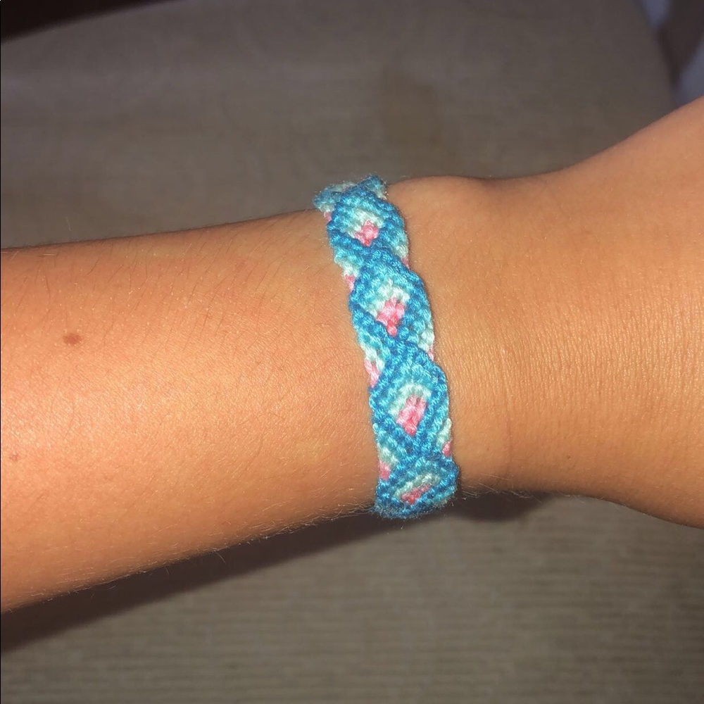Homemade friendship bracelets